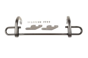 Jeep Wrangler Bumper Guard - Rear - Rugged Ridge - Double Tube - Black - `15-`17 Jeep Wrangler Bumper Guard - Rear - Rugged Ridge - Double Tube - Black - `15-`17